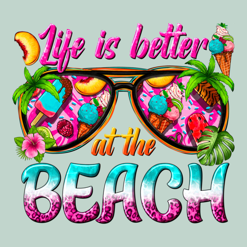 Life Is Better At The Beach Zipper Hoodie by texasbilliewilder | Teevron