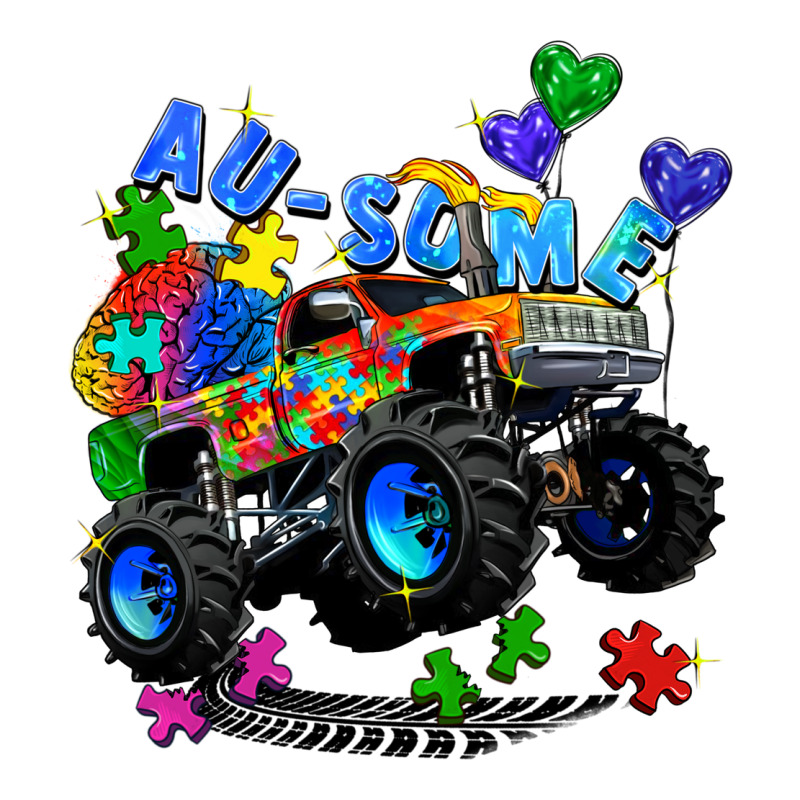 Monster Truck Au Some Long Sleeve Tee by Zillion Design Studio | Teevron