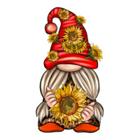 western gnome with sunflowers | Teevron