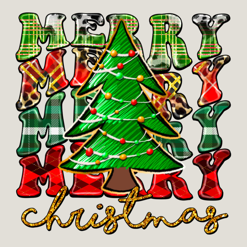 Merry Christmas Tree Heavy Core Tee by CowhideDigitalArt | Teevron