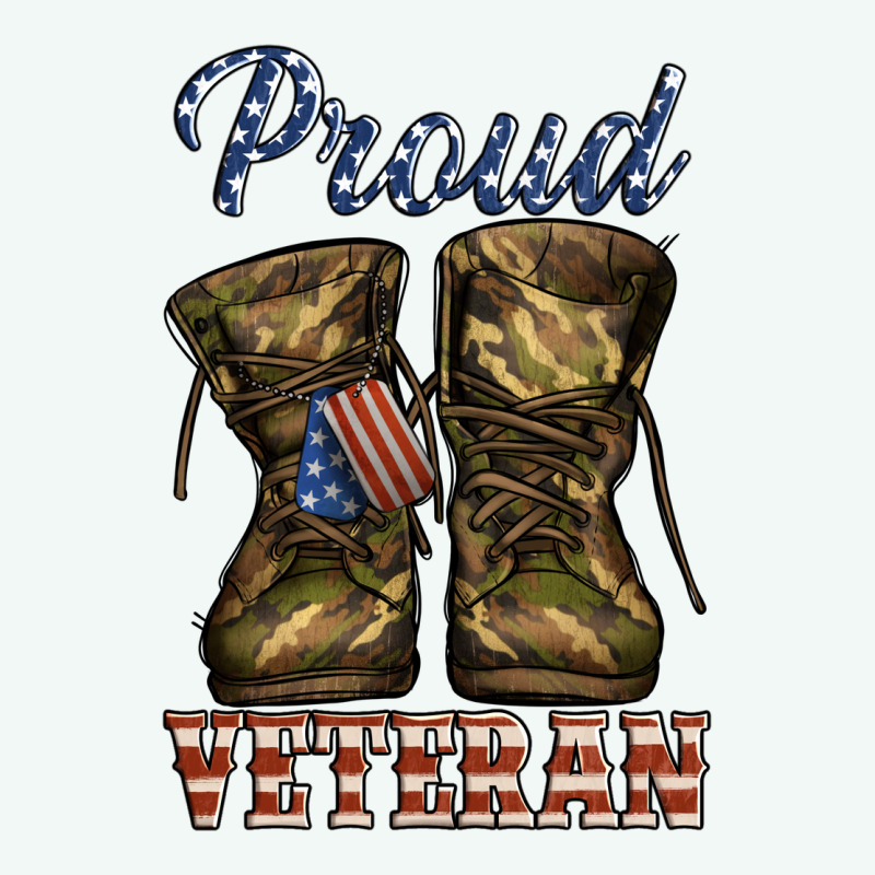 Proud Veteran Camo Shoes Premium Hoodie by Jasminsmagicworld | Teevron