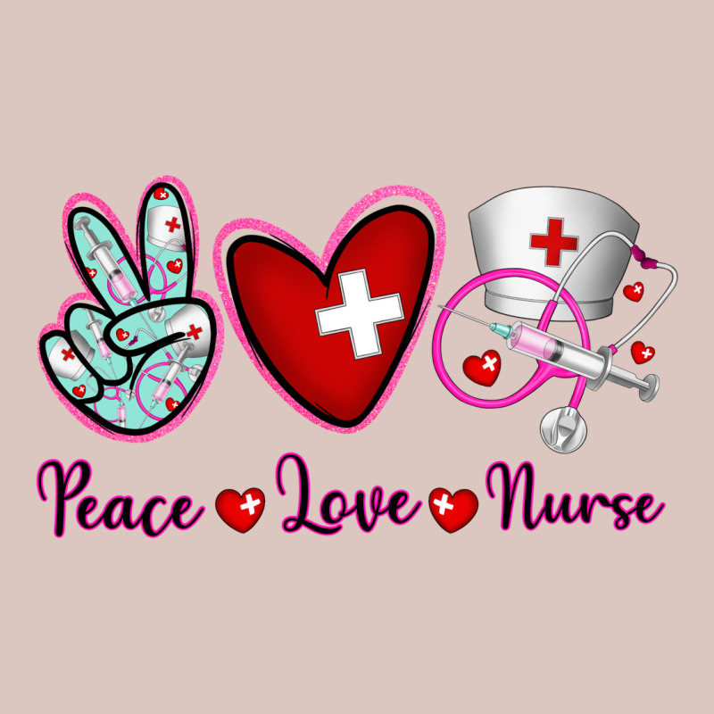 Peace Love Nurse Premium Hoodie by RanaPortraitStore | Teevron