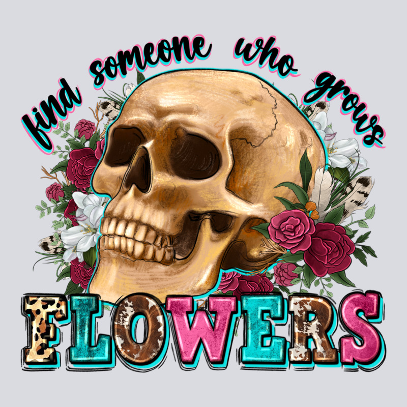 Find Someone Who Grows Flowers Zipper Hoodie by Zillion Design Studio | Teevron
