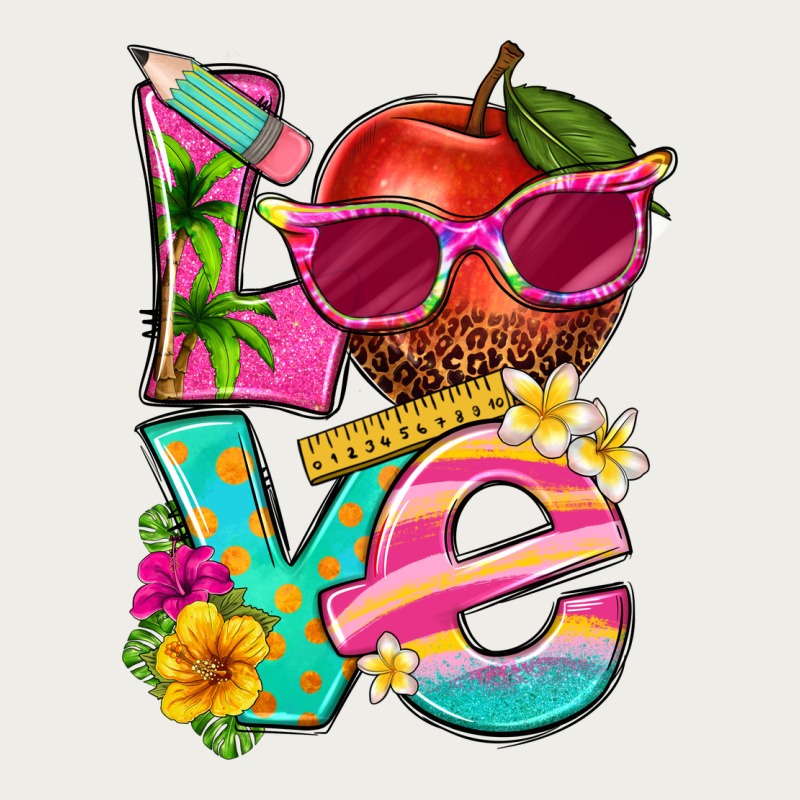 Love Summer Teacher Zipper Hoodie by texasbilliewilder | Teevron