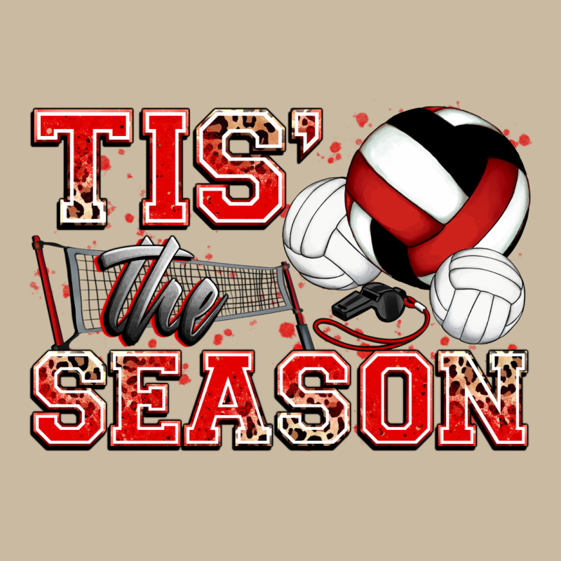 Tis' The Season Volleyball Long Sleeve Tee by Zillion Design Studio | Teevron