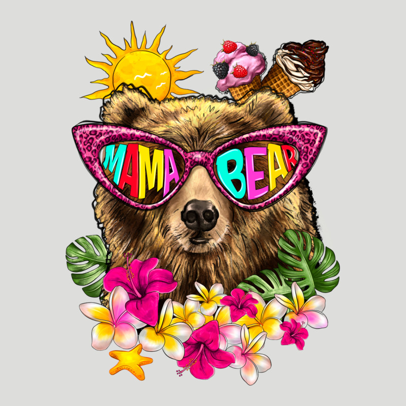 Mama Bear Summer Zipper Hoodie by texasbilliewilder | Teevron