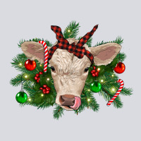 Christmas Charolais Calf Zipper Hoodie | Teevron