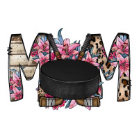 mom hockey flower | Teevron