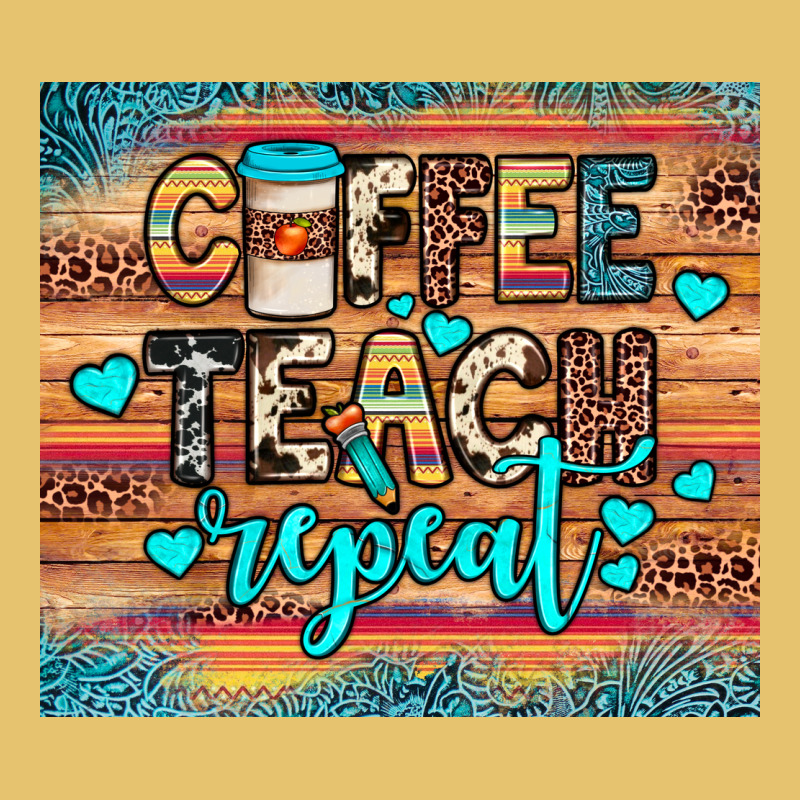 Coffee Teach Repeat Premium Sweatshirt by JahusDesignShop | Teevron