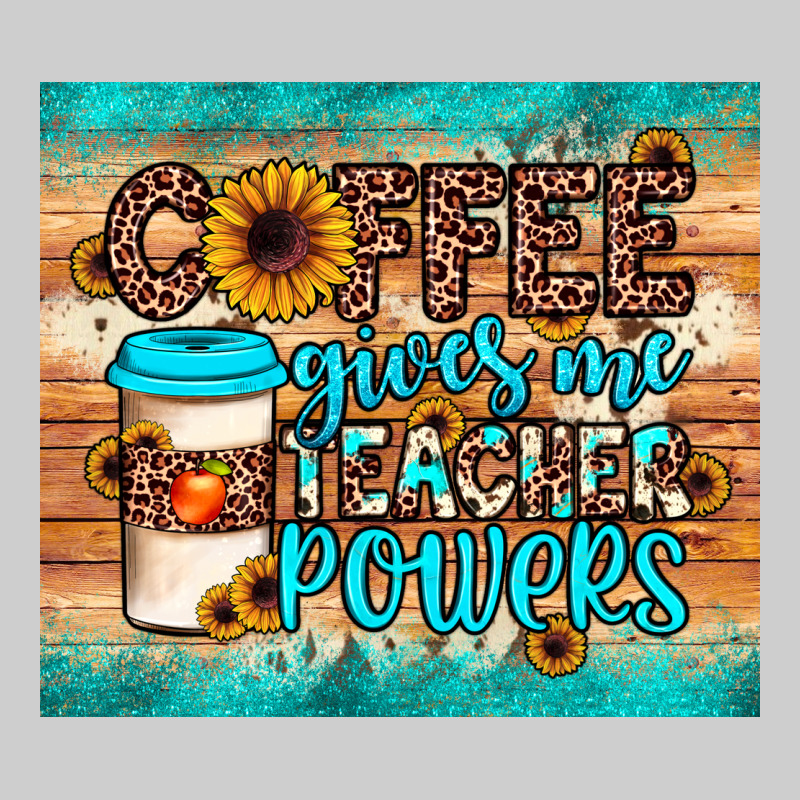 Coffee Gives Me Teacher Powers Premium Sweatshirt by JahusDesignShop | Teevron