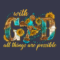 With God All Things Are Possible With Cross Long Sleeve Tee | Teevron