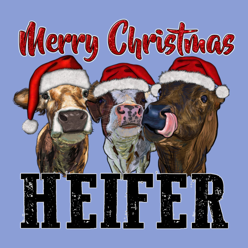 Merry Christmas Heifers Long Sleeve Tee by RanaPortraitStore | Teevron