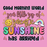 Good Morning World Your Little Ray Of Sarcastic Urban Hoodie | Teevron