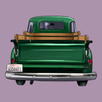 Western Green Truck Back View Heavyweight Hoodie | Teevron