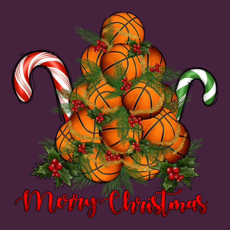 Merry Christmas Basketball Long Sleeve Tee by RanaPortraitStore | Teevron