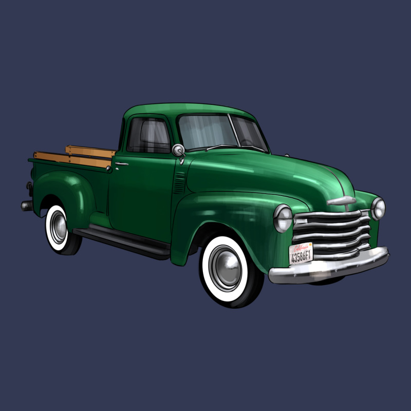 Western Green Truck Right 34 View 1 Heavyweight Hoodie by FaDigitalArtStudio | Teevron