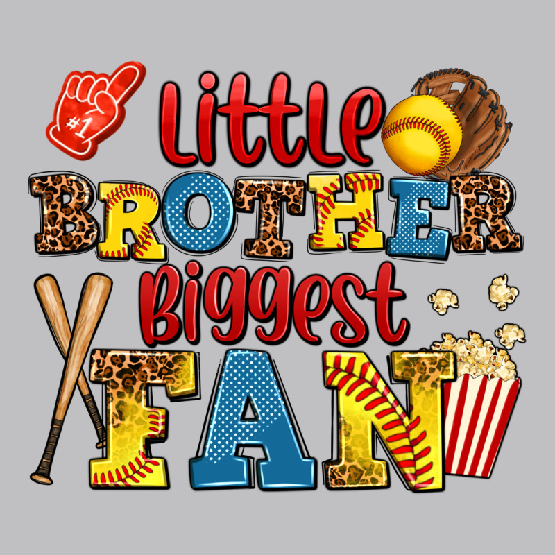 Little Brother Biggest Fan Long Sleeve Tee by AdoDesignShop | Teevron