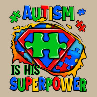 Autism Is His Superpower Ripped Long Sleeve Tee | Teevron