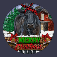 Black Angus Cattle Merry Christmas Long Sleeve Tee | Teevron