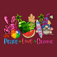 Peace Love Gnome Summer Zipper Hoodie | Teevron