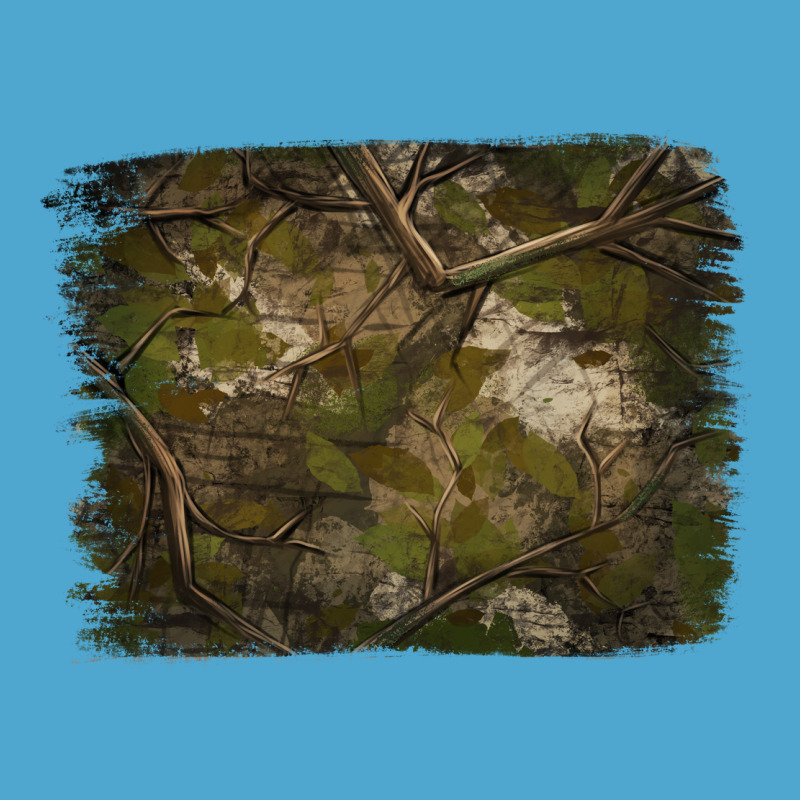 Green Hunter Camouflage Pattern Brushstroke Premium Hoodie by Jasminsmagicworld | Teevron