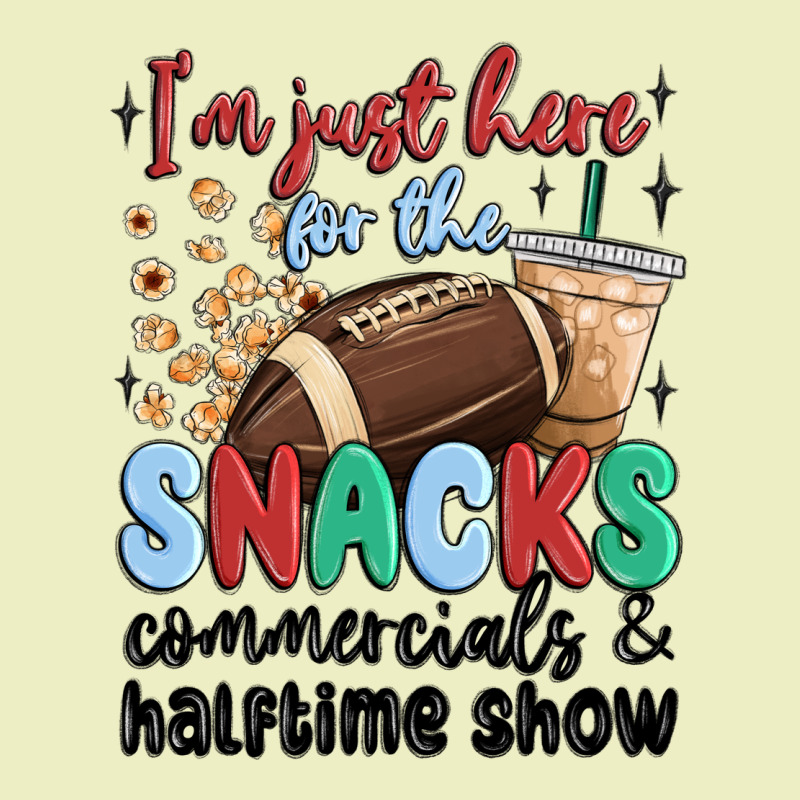 Im Just Here For The Snacks Commercials And  Halftime Show Urban Hoodie by MaliasSmallBusiness | Teevron