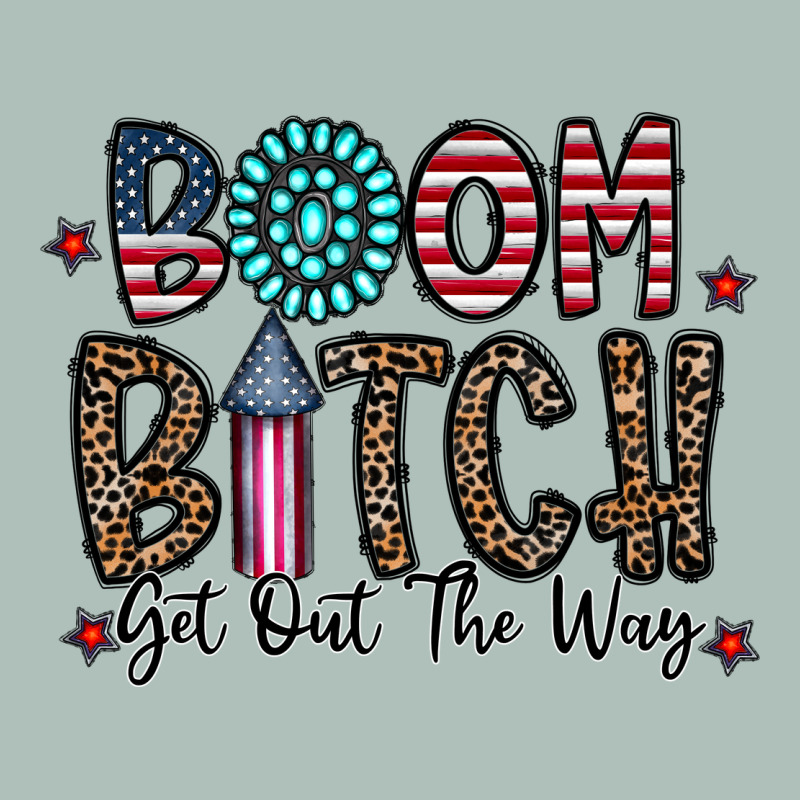 Boom Bitch Heavyweight Hoodie by CowhideDigitalArt | Teevron
