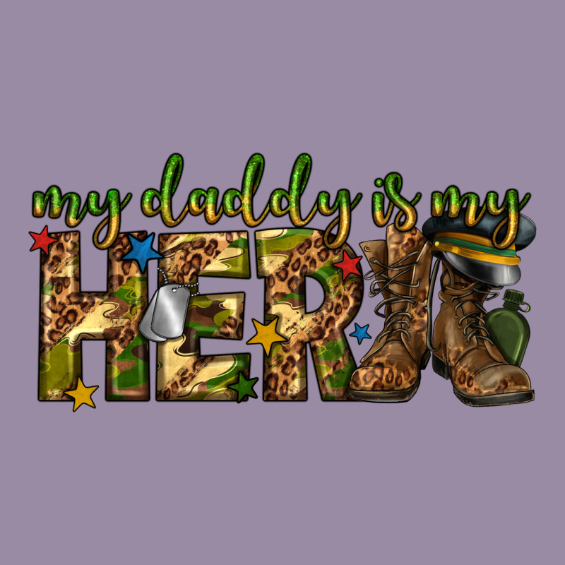 My Daddy Is My Hero Army Western Classic Tee by texasbilliewilder | Teevron