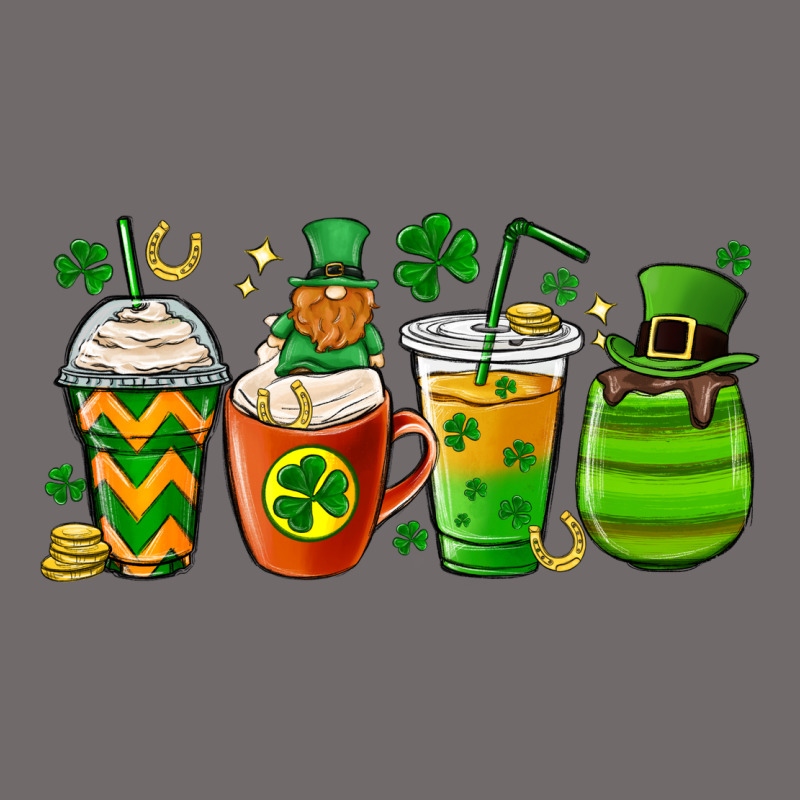 St. Patricks Day Coffee Cups Urban Hoodie by MaliasSmallBusiness | Teevron
