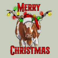 Merry Christmas Longhorn Cow Long Sleeve Tee | Teevron