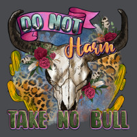 Do Not Harm Take No Bull Cow Skull Zipper Hoodie | Teevron