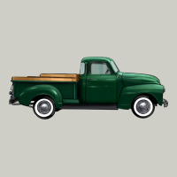 Western Green Truck Right Side View 1 Heavyweight Hoodie | Teevron