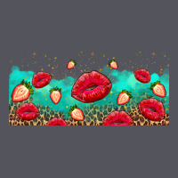 Lips And Strawberries Vintage Hoodie | Teevron