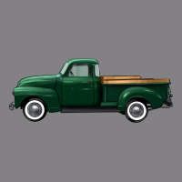 Western Green Truck Right Side View Heavyweight Hoodie | Teevron