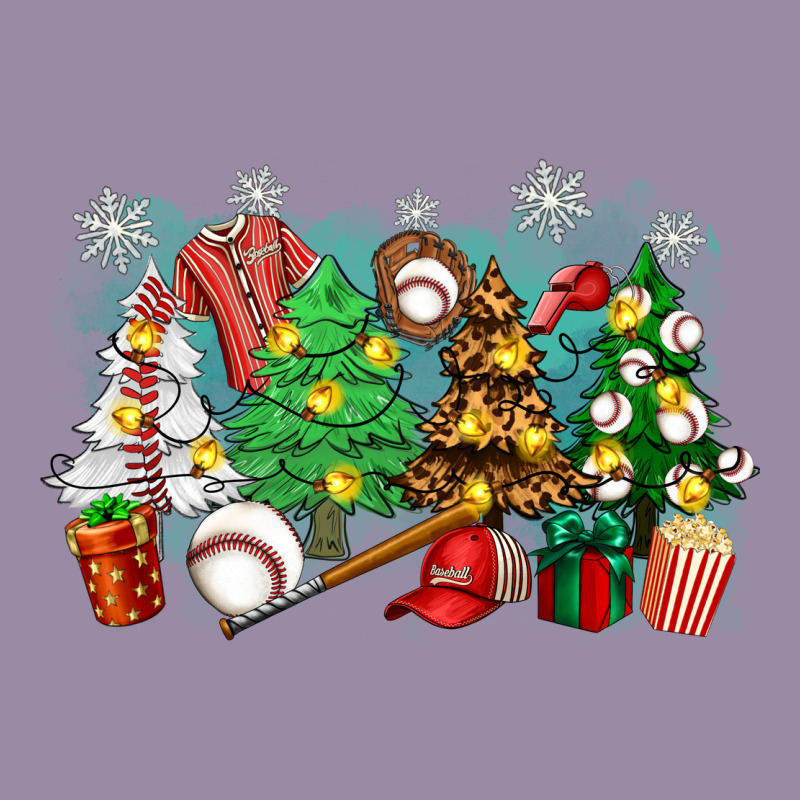 Christmas Trees With Baseball Classic Tee by Zillion Design Studio | Teevron