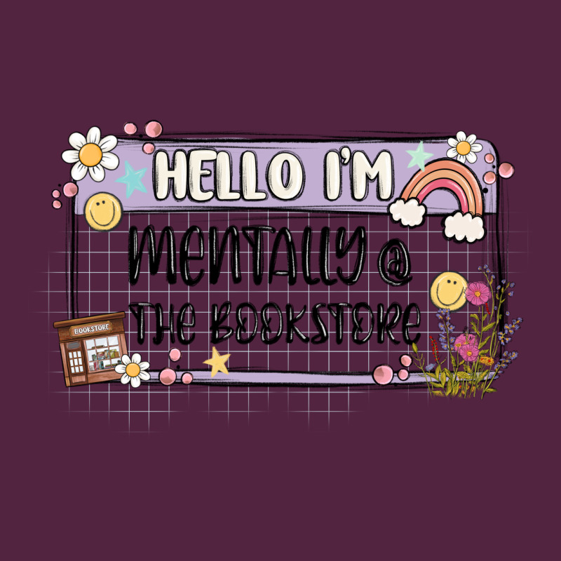 Hello Im Mentally At The Bookstore Urban Hoodie by MaliasSmallBusiness | Teevron