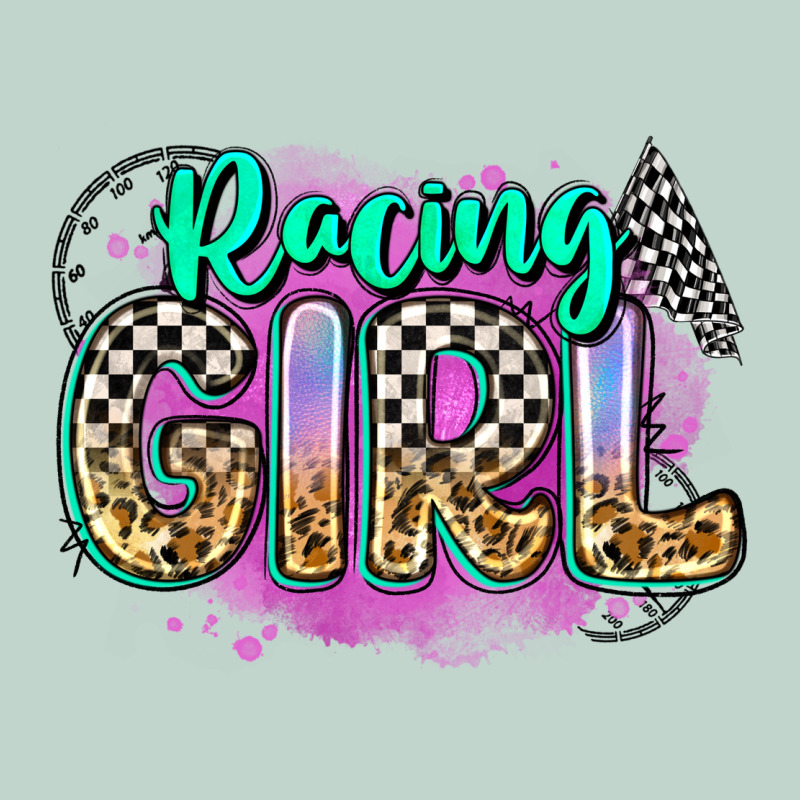 Racing Girl Zipper Hoodie by Zillion Design Studio | Teevron