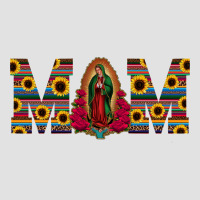 Mom Lady Of Guadalupe  Serape Sunflower Premium Hoodie | Teevron