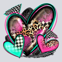 Race Hearts Zipper Hoodie | Teevron