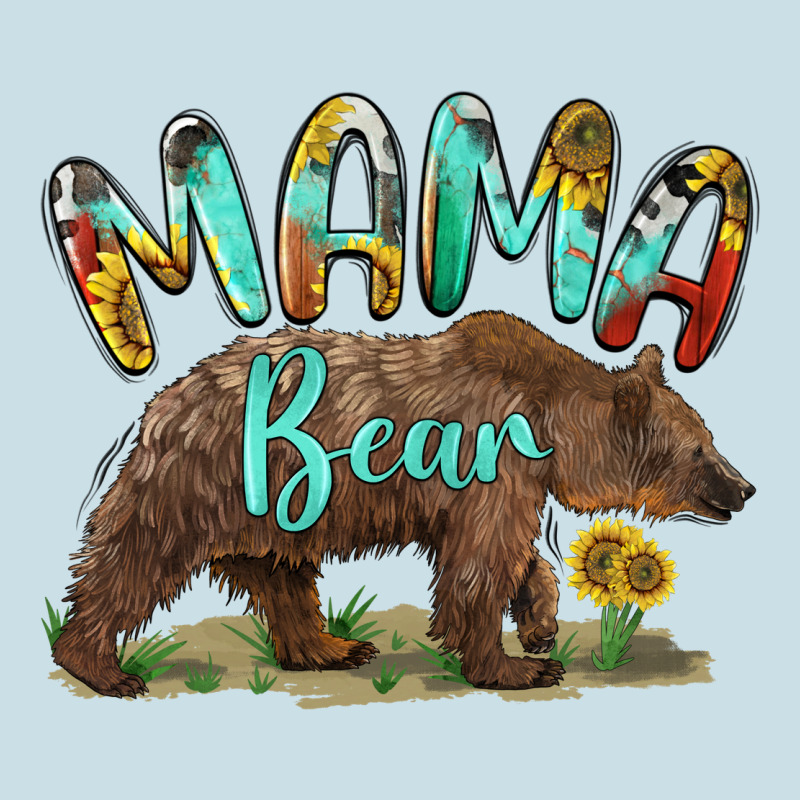 Mama Bear Ladies Tee by BarkalooDesign | Teevron