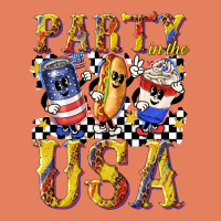 Party In The Usa With Leopard Classic Tee | Teevron