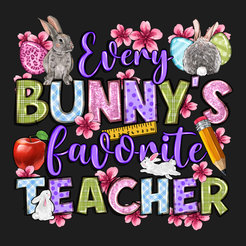 Easter Day Every Bunny's Favorite Teacher Heavyweight Hoodie by OliviaCreatesArt | Teevron