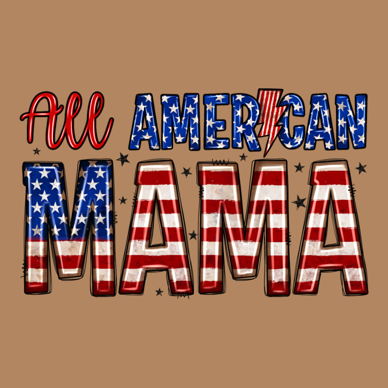 All American Mama Zillion Long Sleeve Tee by Zillion Design Studio | Teevron