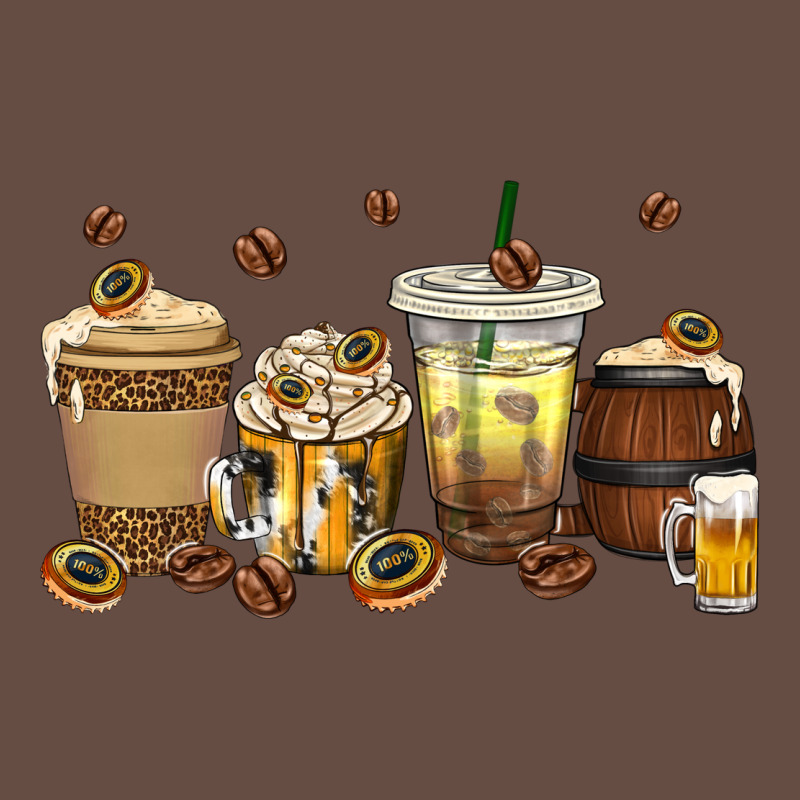 Beer Coffee Cups Long Sleeve Tee by texasbilliewilder | Teevron