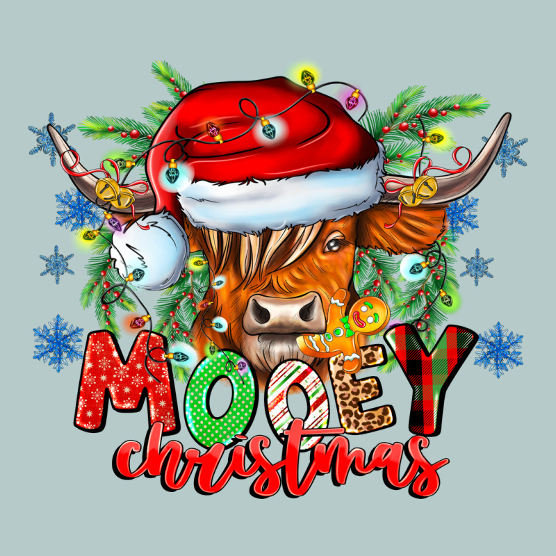 Mooey Christmas Heavy Core Tee by CowhideDigitalArt | Teevron