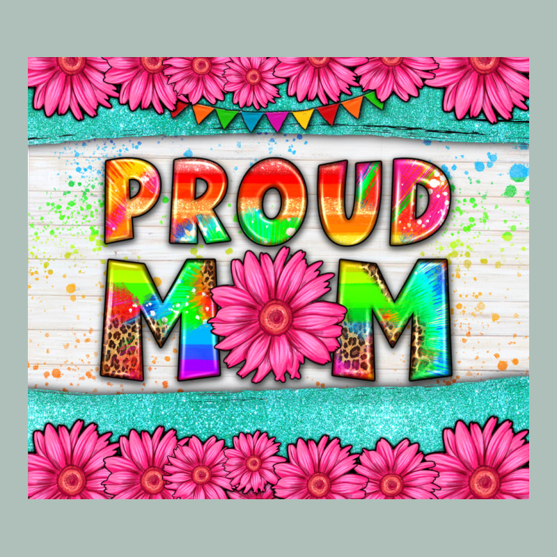 Proud Mom Heavyweight Hoodie by HRA Design Shop | Teevron