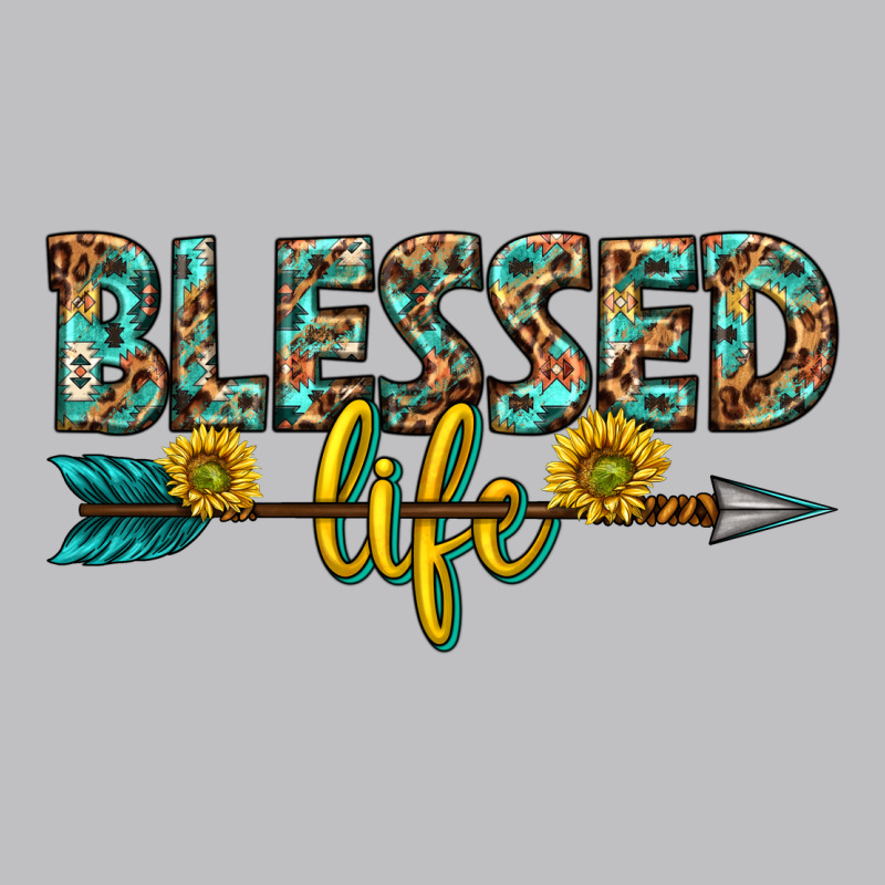 Blessed Life Western Long Sleeve Tee by texasbilliewilder | Teevron