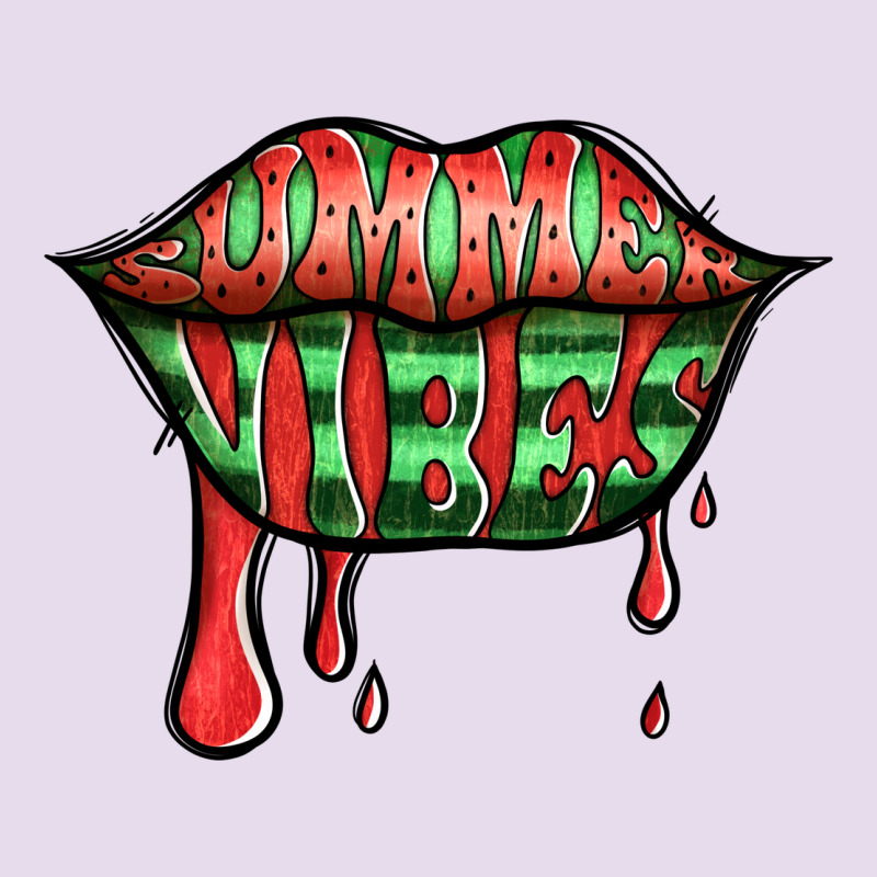 Summer Vibes Watermelon Lips Premium Hoodie by Jasminsmagicworld | Teevron