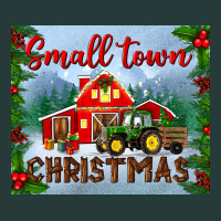 Small Town Christmas Mousepad Premium Sweatshirt | Teevron