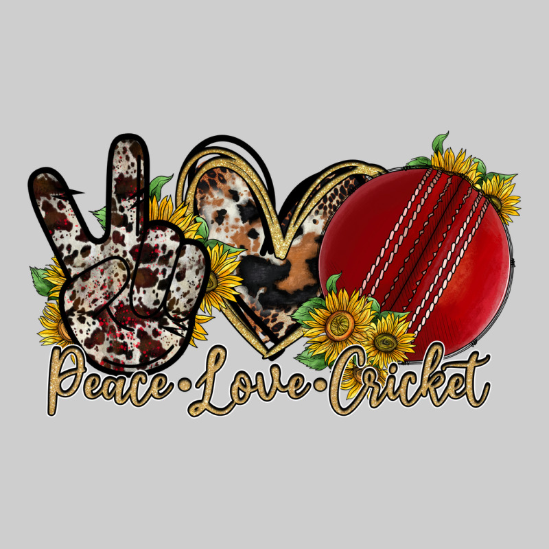 Peace Love Cricket Premium Tee by RacoonDesign | Teevron
